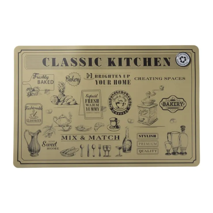 Xenos Placemat keuken - 43.5x28.5 cm - diverse varianten- Placemats