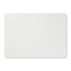 Xenos Placemat PU leer - crème - 33x46 cm- Placemats