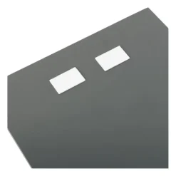 Xenos Plakspiegel - rechthoekig - 105x27cm- Passpiegels
