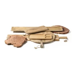 Xenos Plank Fiji - ø55 cm- Borrelplanken