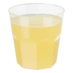 Xenos Plastic glazen - 160 ml - set van 12- Wegwerpservies