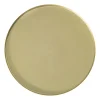 Xenos Plateau rond - goud - ø25x1.5 cm- Kaarsenplateaus