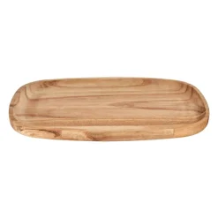 Xenos Presenteerplank Acacia - 30x17.5 cm- Borrelplanken|Kaarsenplateaus