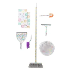 Xenos Raamwisser smiley - 24x22 cm- Badkamer Accessoires