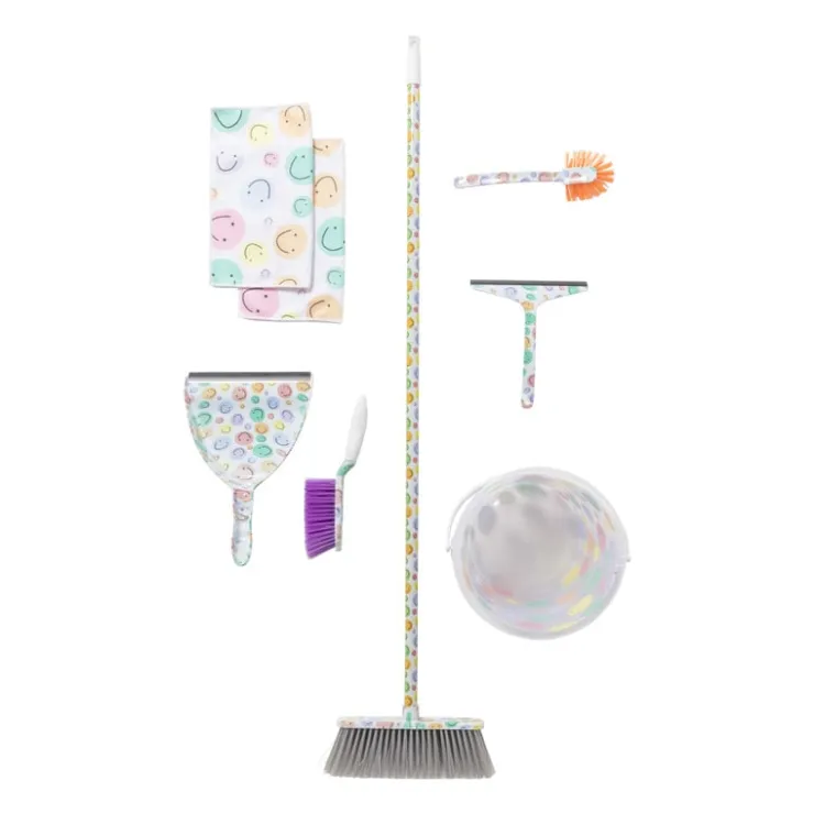 Xenos Raamwisser smiley - 24x22 cm- Badkamer Accessoires