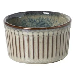 Xenos Ramekin Toscane - beige - ø9x5 cm- Ovenschalen|Bakvormen