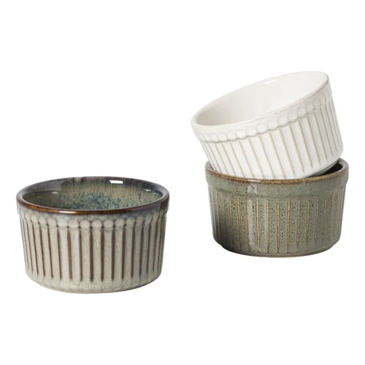 Xenos Ramekin Toscane - wit - ø9x5 cm- Bakvormen|Ovenschalen