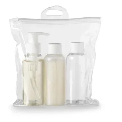 Xenos Reisflesjes in etui - set van 3 - 100 ml- Reisflesjes