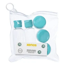 Xenos Reisflesjes set van 4 - diverse varianten- Reisflesjes