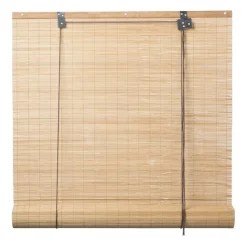 Xenos Rolgordijn bamboe smal - naturel - 120x180 cm- Rolgordijnen