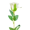 Xenos Roos wit - 56 cm- Kunstbloemen