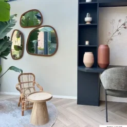 Xenos Rotan fauteuil Bandung - naturel - 83x69x84 cm- Fauteuils