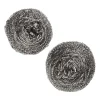 Xenos RVS pannenspons - set van 2- Schuursponsjes