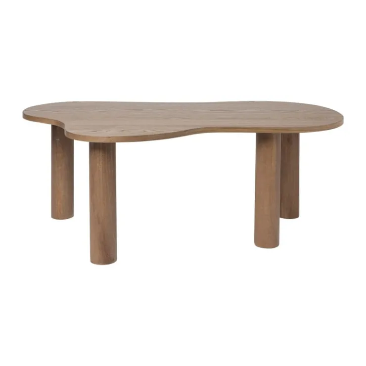 Xenos Salontafel Ruby - bruin - 40x107x64 cm- Salontafels