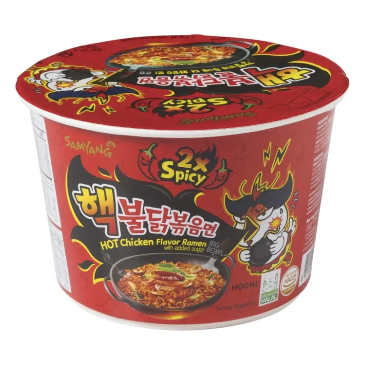 Xenos Samyang bowl chicken 2x spicy ramen - 120 gram- Noodles