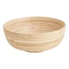 Xenos Schaal bamboe - ⌀20 cm- Buitenservies|Schalen