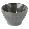 Xenos Schaal facet - groen - ⌀9x5.7 cm- Schalen|Kommen