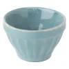 Xenos Schaal facet - turquoise - ⌀9x5.7 cm- Schalen|Kommen
