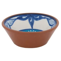 Xenos Schaal Lagoon - 11 cm - blauw- Tapasservies|Schalen