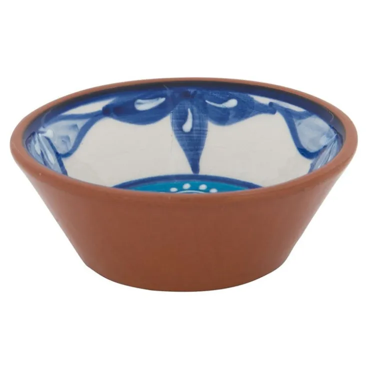 Xenos Schaal Lagoon - 11 cm - blauw- Tapasservies|Schalen