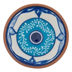 Xenos Schaal Lagoon - 11 cm - blauw- Tapasservies|Schalen