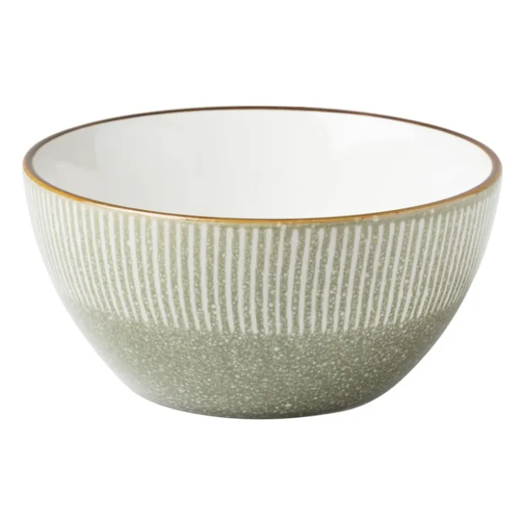 Xenos Schaal middel Yara - groen- ⌀15 cm- Schalen|Kommen
