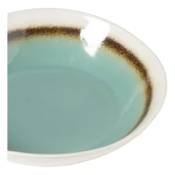 Xenos Schaal Roots - turquoise - ø28x5.8 cm- Schalen