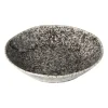 Xenos Schaal Roots - zwart/wit - ø28x5.8 cm- Schalen