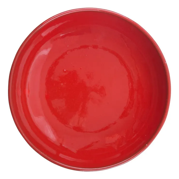 Xenos Schaal Selena - rood - 22 cm- Schalen