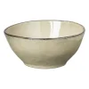 Xenos Schaal Toscane - beige - ø17 cm- Schalen