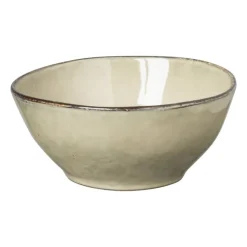 Xenos Schaal Toscane - beige - ø17 cm- Schalen