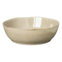 Xenos Schaal Toscane - beige - ø22.8 cm- Schalen