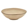 Xenos Schaal Toscane - beige - ø24 cm- Schalen