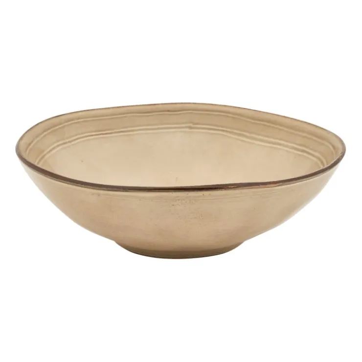 Xenos Schaal Toscane - beige - ø24 cm- Schalen