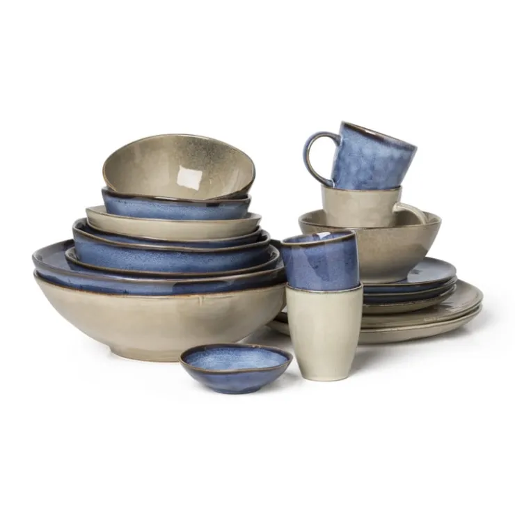 Xenos Schaal Toscane - beige - ø24 cm- Schalen