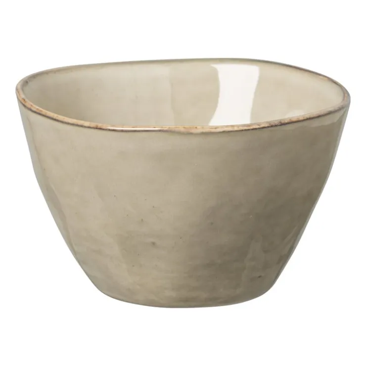 Xenos Schaal Toscane - beige - ø11x6.5 cm- Schalen