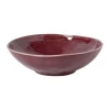 Xenos Schaal Toscane - bordeauxrood - ø30x9 cm- Schalen