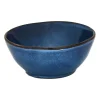 Xenos Schaal Toscane - donkerblauw - ø17 cm- Schalen