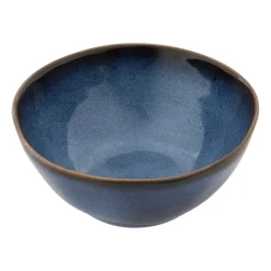 Xenos Schaal Toscane - donkerblauw - ø17 cm- Schalen