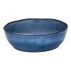 Xenos Schaal Toscane - donkerblauw - ø22.8 cm- Schalen