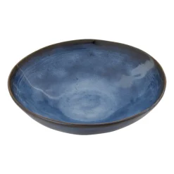 Xenos Schaal Toscane - donkerblauw - ø30 cm- Schalen