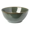 Xenos Schaal Toscane - donkergroen - ø17 cm- Schalen