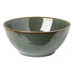 Xenos Schaal Toscane - donkergroen - ø17 cm- Schalen