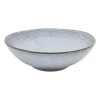 Xenos Schaal Toscane - lichtblauw - ø24 cm- Schalen