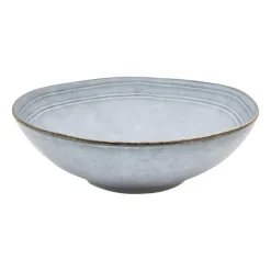 Xenos Schaal Toscane - lichtblauw - ø24 cm- Schalen