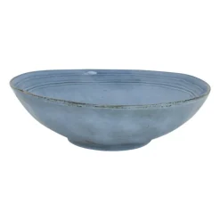 Xenos Schaal Toscane - lichtblauw - ø30 cm- Schalen