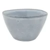 Xenos Schaal Toscane - lichtblauw - ø11x6.5 cm- Schalen|Kommen