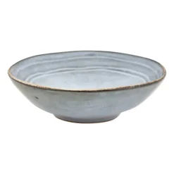 Xenos Schaal Toscane - lichtblauw - ø11x3.5 cm- Schalen|Kommen