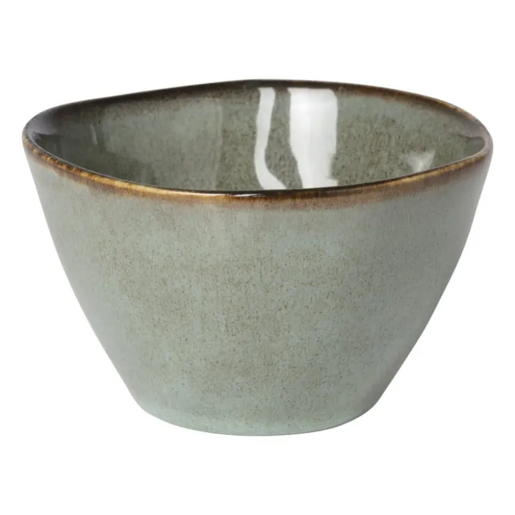 Xenos Schaal Toscane - lichtgroen - ø11x6.5 cm- Schalen|Kommen