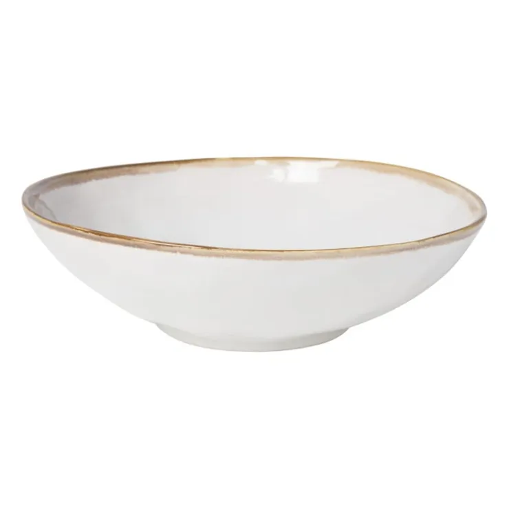 Xenos Schaal Toscane - wit - ø30 cm- Schalen|Kommen